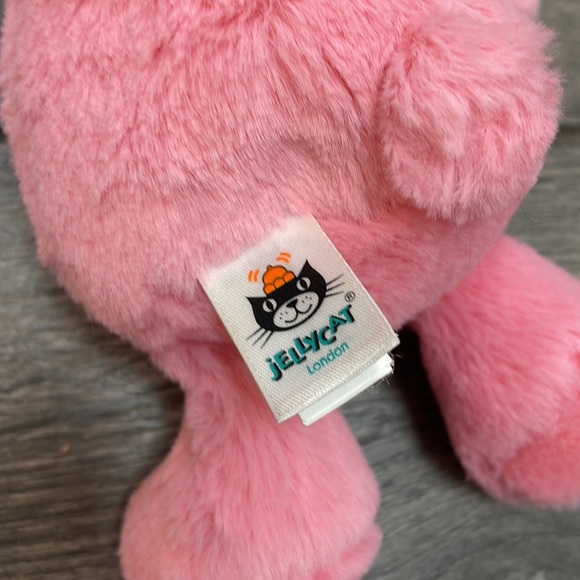 Pink Jellycat rabbit - Picture 3 of 4